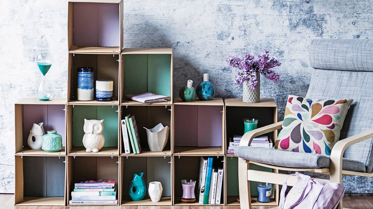 cardboard-bookshelf-diy-for-kids