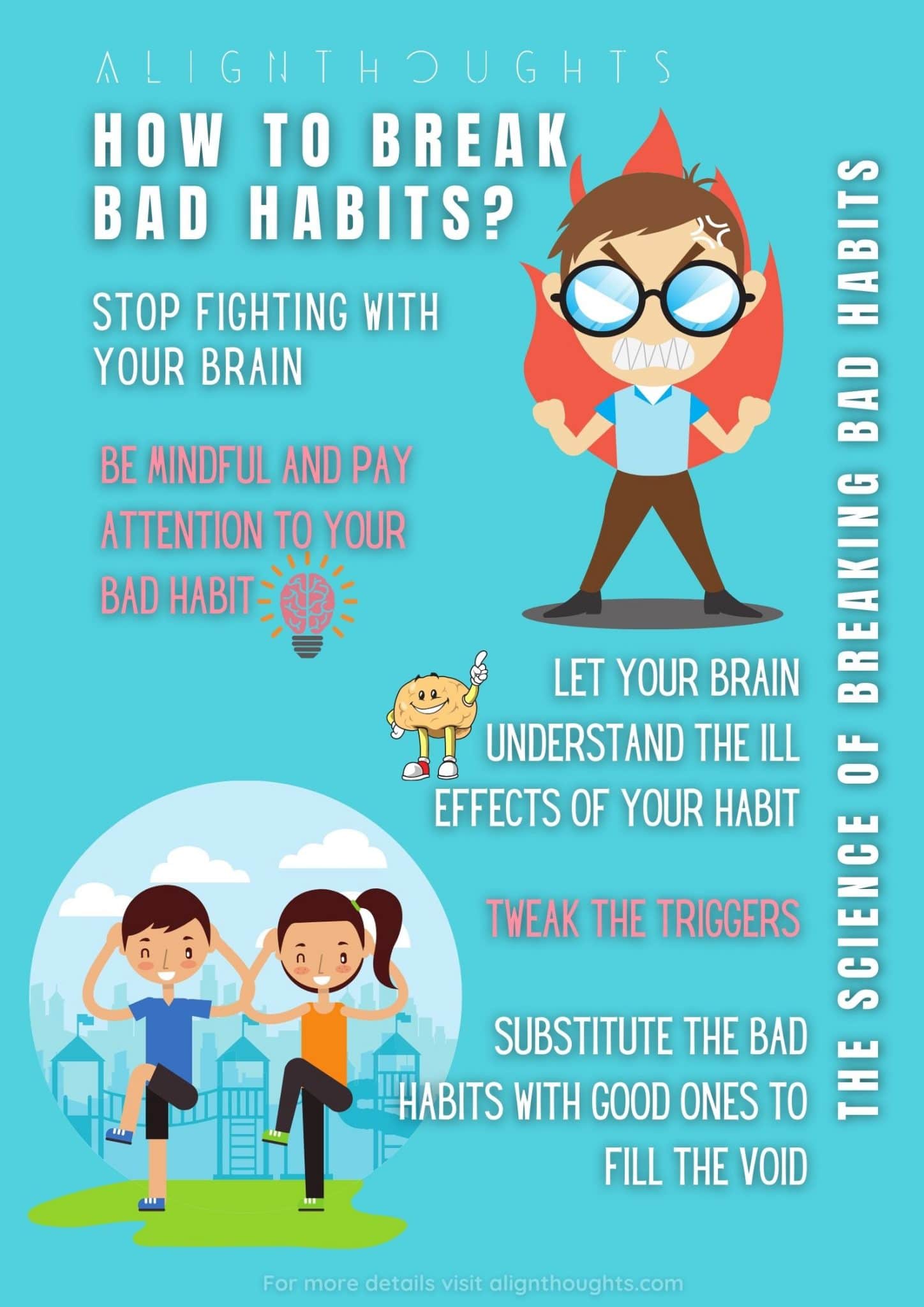 8 Simple Ways To Break Bad Habits - Stopping A Bad Habit