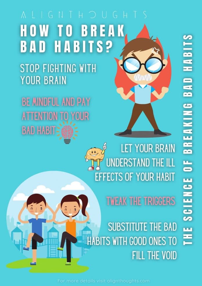 8 Simple Ways To Break Bad Habits - Stopping A Bad Habit