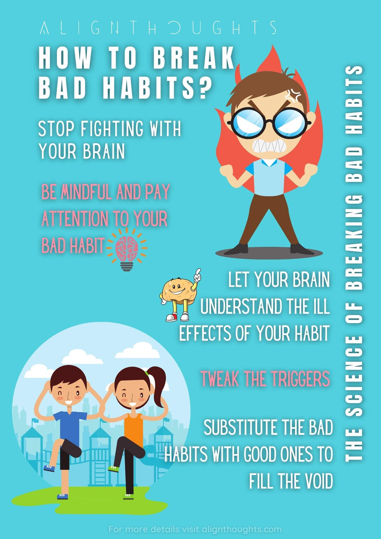 8 Simple Ways To Break Bad Habits - Stopping A Bad Habit