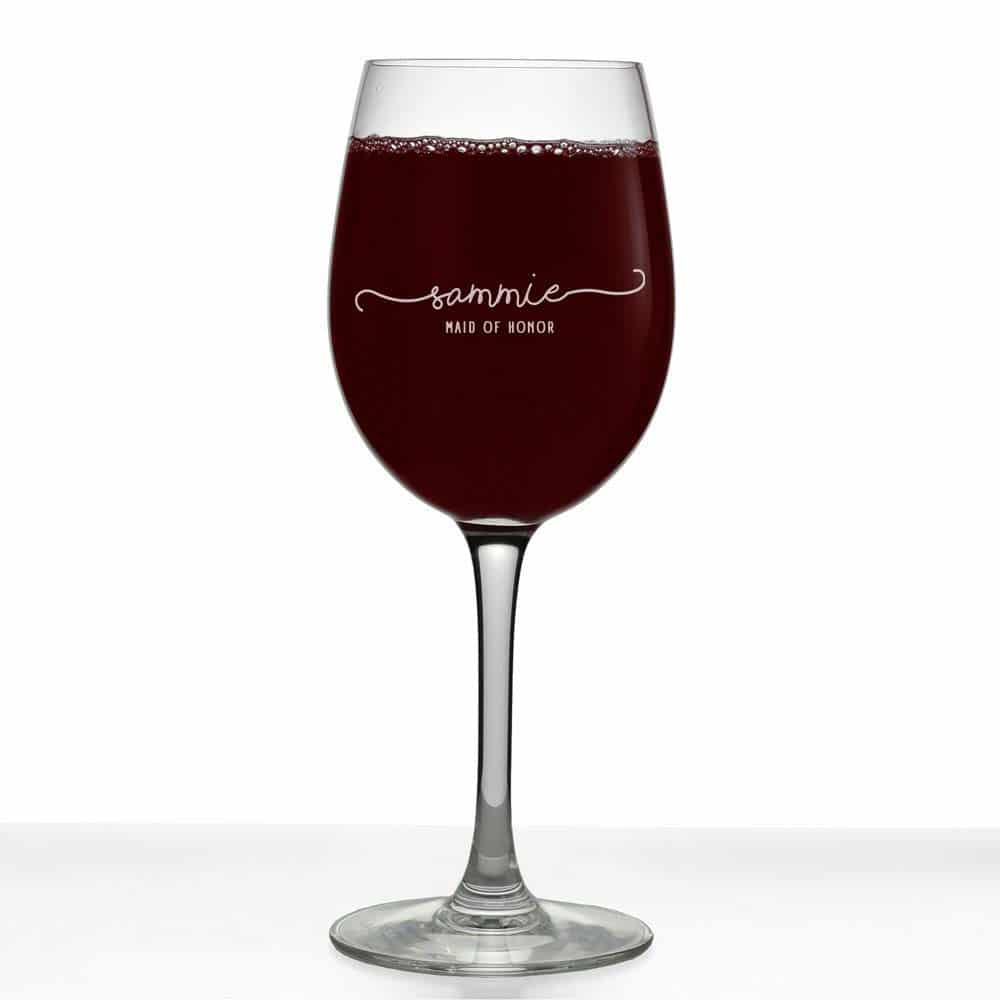 Personalized wine glasses - alignthoughts