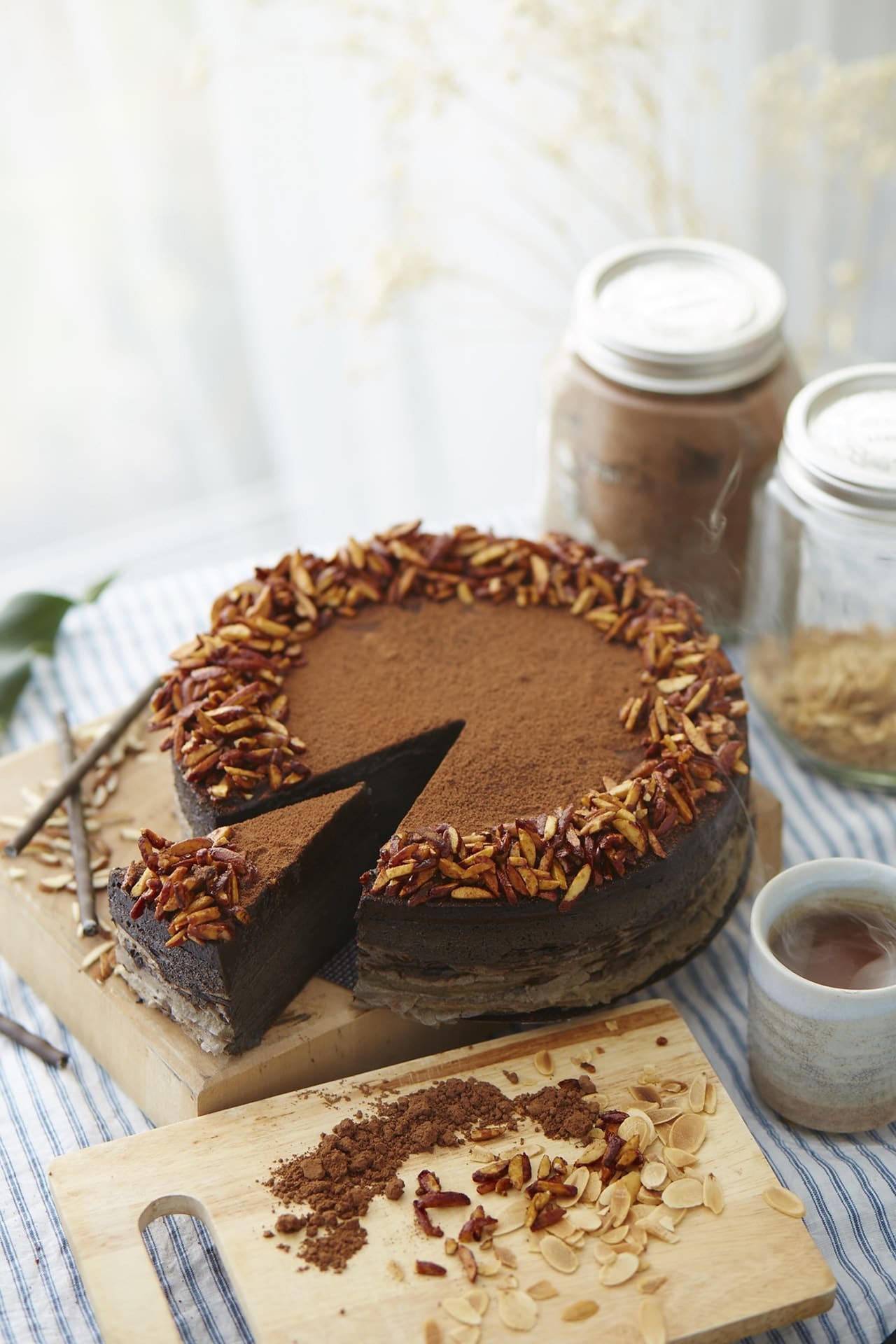 Gingerbread Cheesecake with Pecan-Graham Crust Recipe-AlignThoughts
