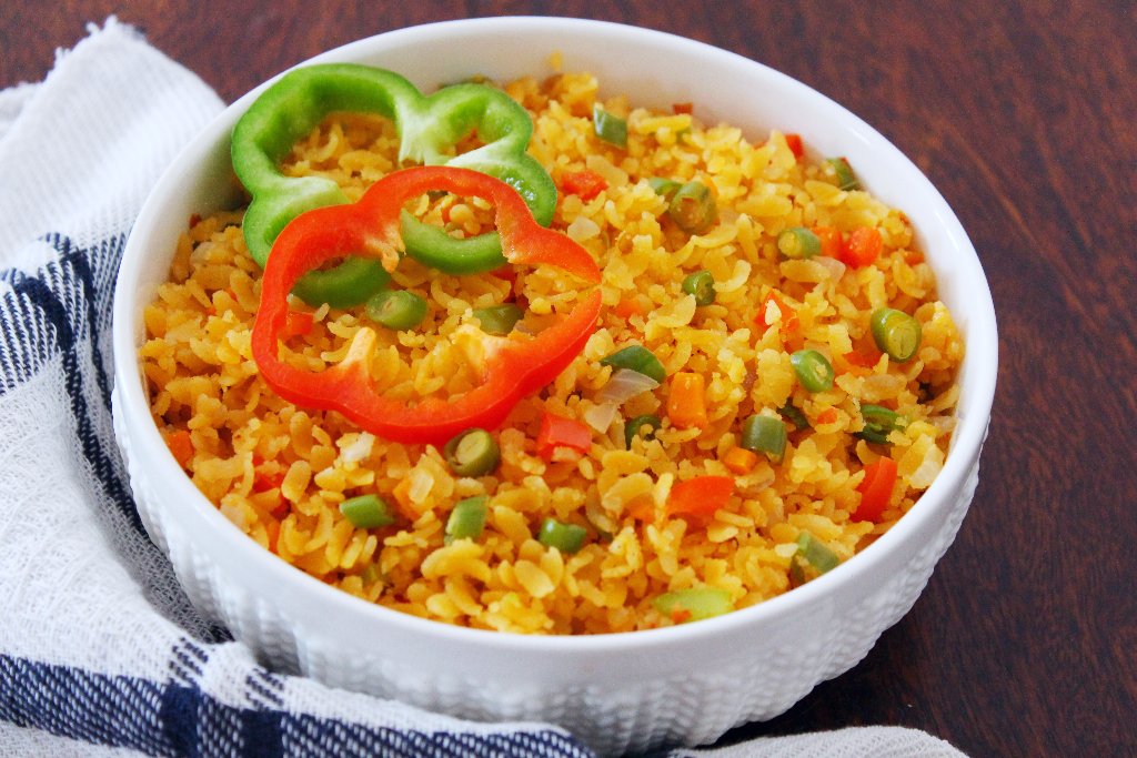 Vegetable-Poha-lunchbox-recipes-for-kids