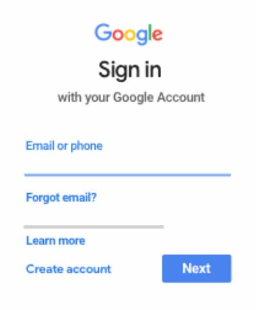 Google classroonm sign in instructions