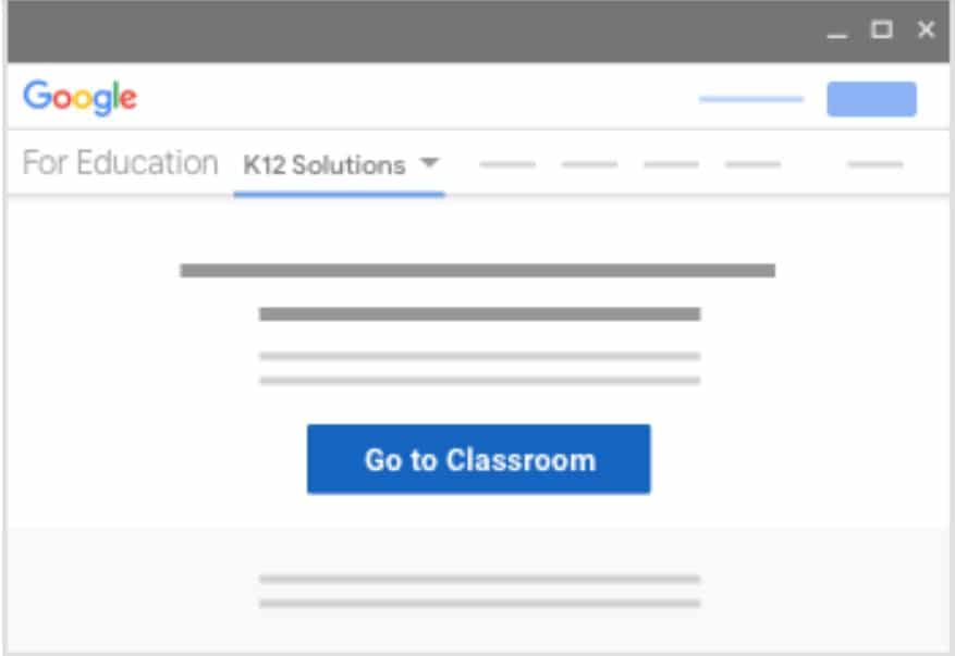 Google classroonm sign in